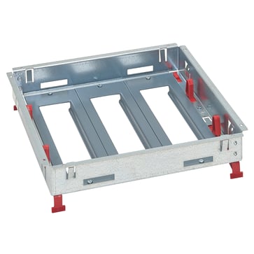 Gulvboks support fast h. horisontal 3x8 moduler