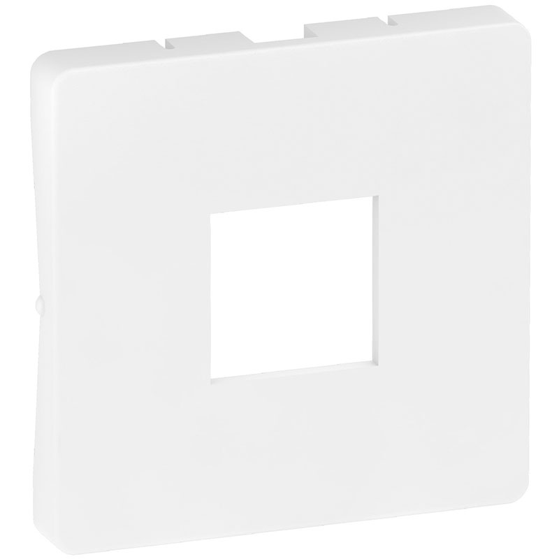 Fuga afdækning for 1xRJ11 1 modul hvid