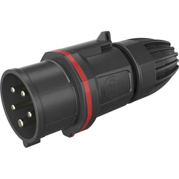 CEE Stikprop Neo 16A 5P 400V rød, 6H med skrueklemme, IP54