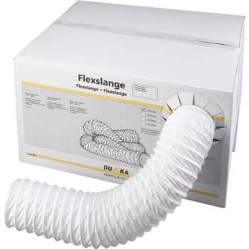 Flexslange Ø133 x 25000 mm, hvid