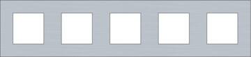RAMME 5-MODUL, PURE, ALU GREY