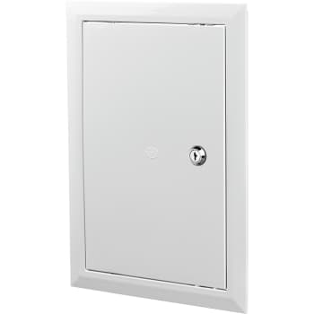 Inspektionslem IPL plast med lås 150x300 mm, hvid