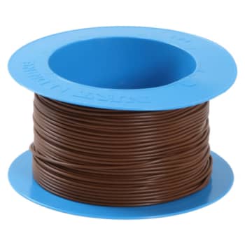 Ledning H05V2-K PVT90 1x0,75 brun, R100