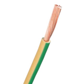 Monteringsledning H07V2-K 1G16MM2 gul/grøn R100