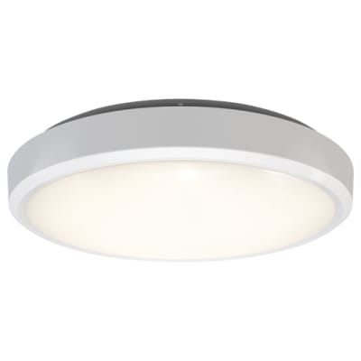 Væg-/Loft 18W IP54 krom 3K/4K Ø304 x 55mm 1847 lumen WiZ
