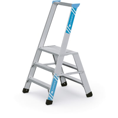 Zarges trappestige Seventec RC SP, 3 trin/0,66 m, med bøjle