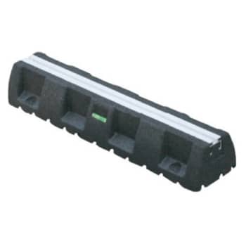 Montageblok med montageskinne L=600mm B=140mm H=100mm