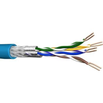 Datakabel U/FTP Kat.6A 4P AWG23 LSHF blå B305