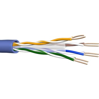 Datakabel U/UTP Kat.6 1x4P AWG23 LSHF blå T500