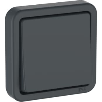 OPUS® 74 afbryder 1-polet IP44 antracitgrå