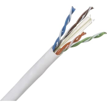 Actassi uskærmet datakabel Cat 6 U/UTP 4P CL-C 250MHz 305M Dca hvid separationsklasse B