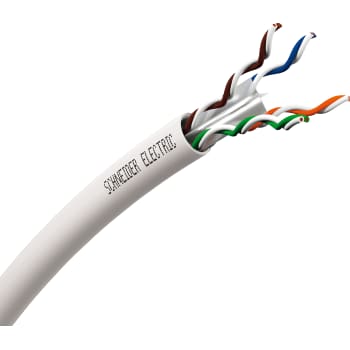 ACTASSI uskærmet datakabel Cat.6 U/UTP 4P CL-C 250MHz 100M boks Dca hvid separationsklasse B