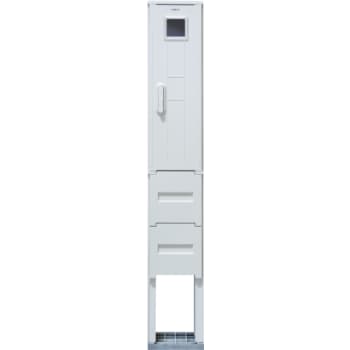 Gadeskab/måler stander 1695X260X250 stikben