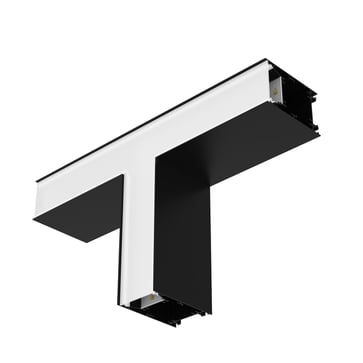 LEDVANCE Office Linear T-konnektor påbyg/nedhæng mikroprismatisk 1300lm 10,2W sort