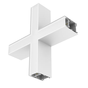 LEDVANCE Office Linear X-konnektor påbyg/nedhæng mikroprismatisk 1690lm 13,6W hvid