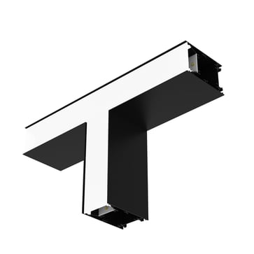 LEDVANCE Office Linear T-konnektor påbyg/nedhæng opal 1350lm 10,2W sort