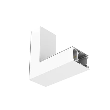 LEDVANCE Office Linear L-konnektor påbyg/nedhæng opal 940lm 6,9W hvid