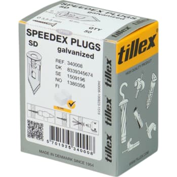 Plugs Speedex til gips 9-13 mm (50)