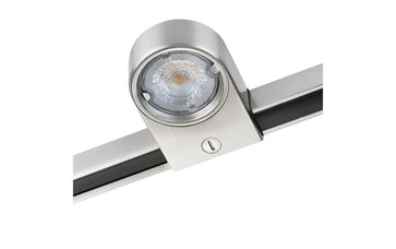 Zip Star Børstet stål 5W LED 2700K