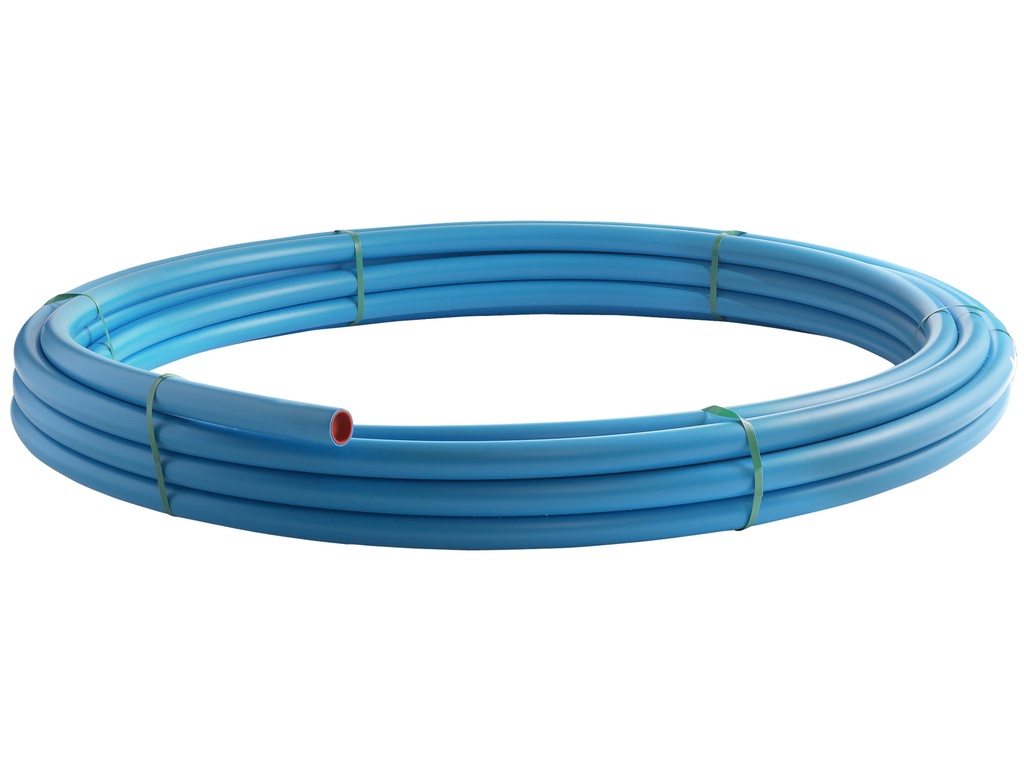 WAVIN 63MM PE80 BLÅ PN10 100M