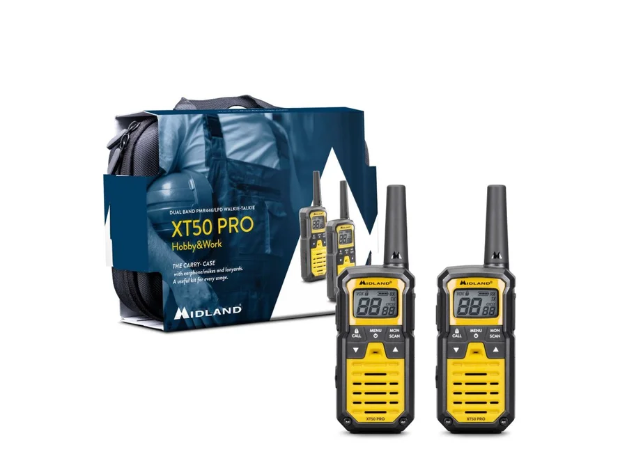 XT50 PRO HOBBY & WORK-2 RADIOS+ACCESORIES-SOFT CAS