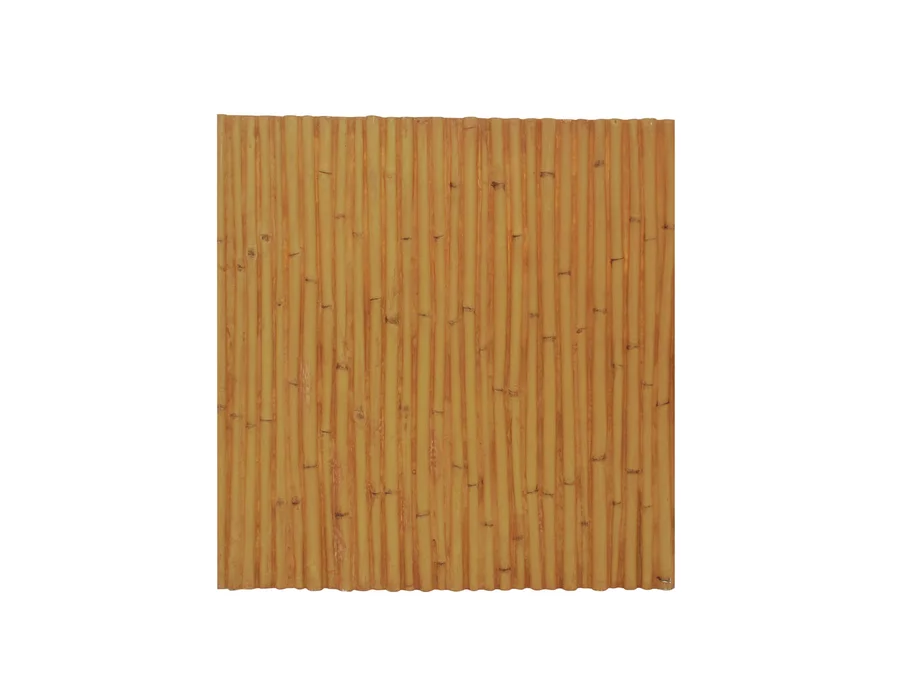 Vægpanel, bambus, 100x100 cm