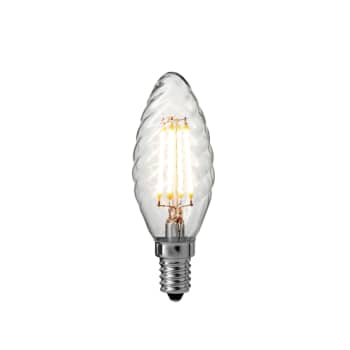 Pære LED 4W Kerte Snoet Klar - 320 Lumen - K2200