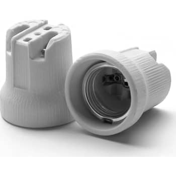 E27 Fatning porcelæn sokkel