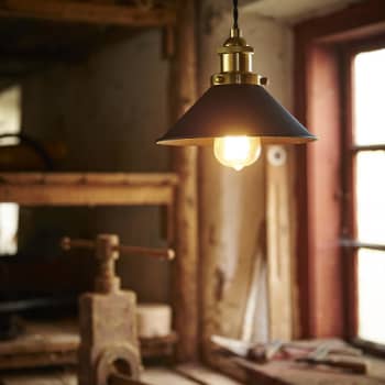 Pære LED 4W Drop Deluxe Gyldent Glas Ø64