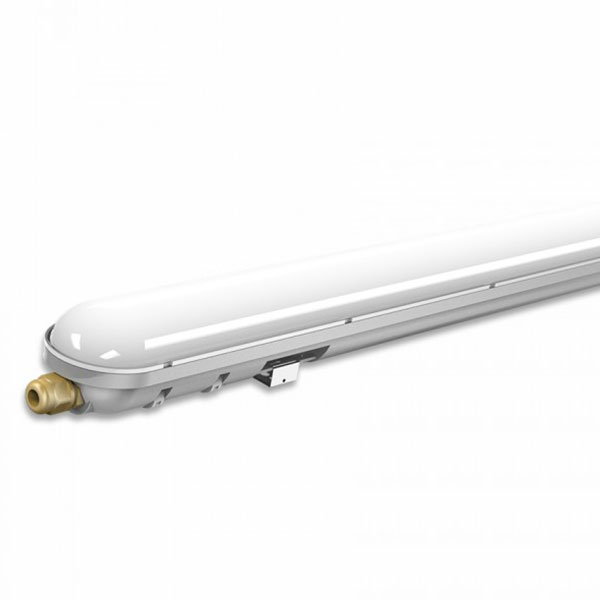 36W LED vandtæt armatur IP65 4500K 120cm 2880Lm