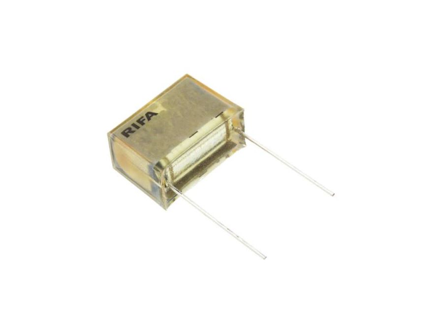 X2 RC filterkondensator - 470nF + 220ohm 250VAC (25,4mm)