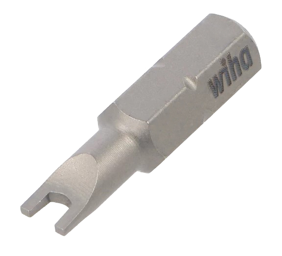 WIHA BIT 7019 Z SP - Gaffel 6 (6,3mm), 25mm, Stål