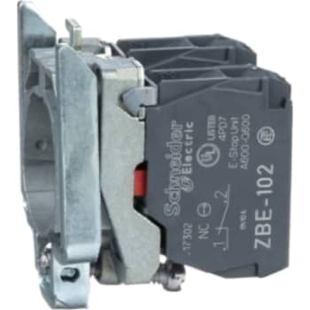 Harmony kontaktkrop i metal bestående af 2xNC kontaktelementer med skrueterminaler