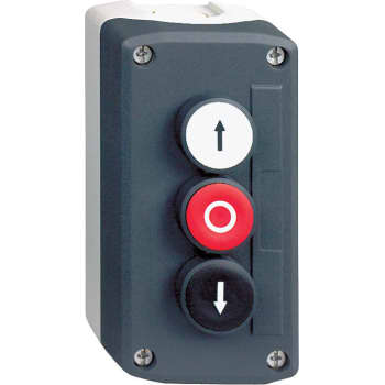 Trykknapbox 3/tryk 1xNO 1xNC 1xNO XALD324