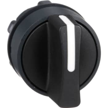 Harmony drejegreb i plast med et kort sort greb med 3 faste positioner