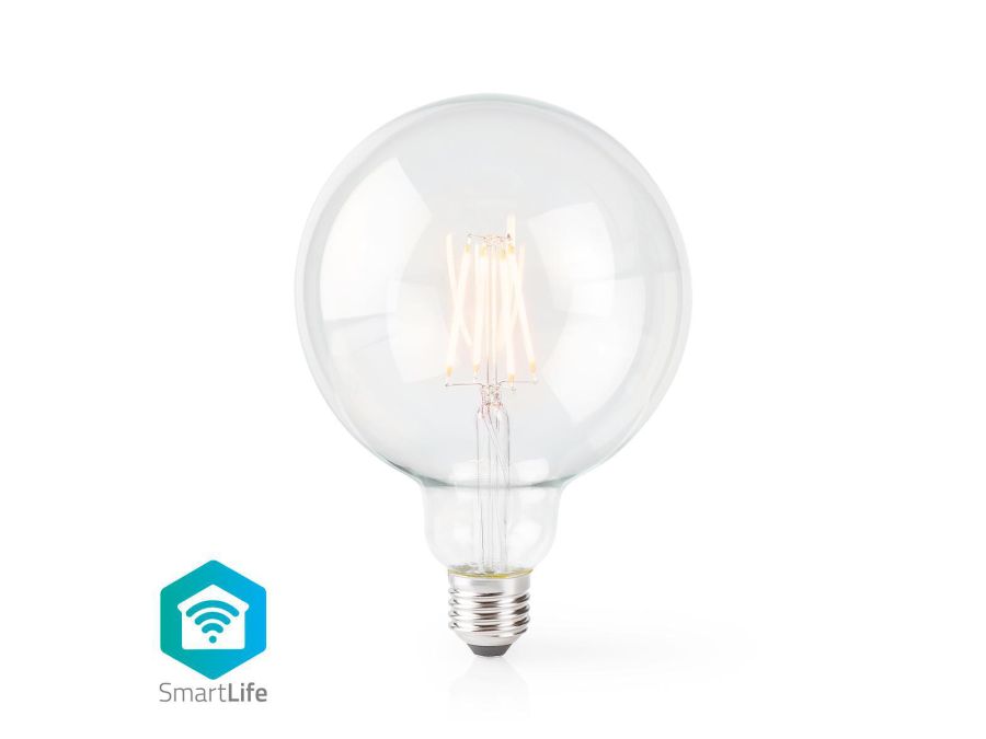 Wi-Fi Smart LED-Pære E27/G125 - 5 W, 500 lm