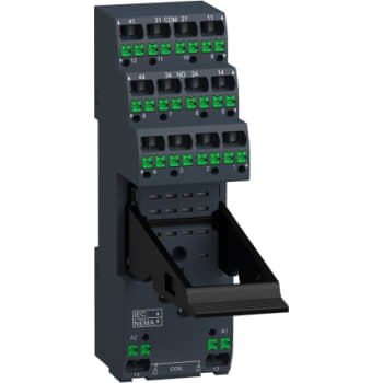 SOKKEL FOR RXM 2/4 C/O MED PUSH-IN