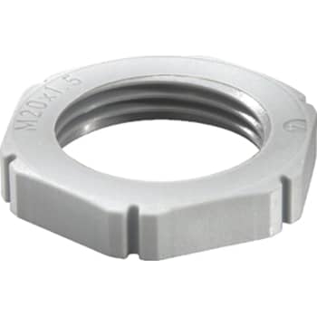 Møtrik PG16 grå polystyrol