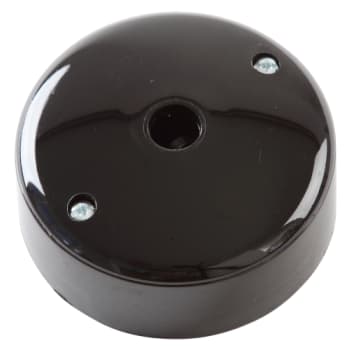 Udløbsroset 4L jord termoplast sort