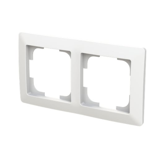 ZONI Ramme 2 modul, mat hvid