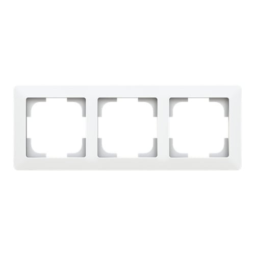 ZONI Ramme 3 modul, mat hvid