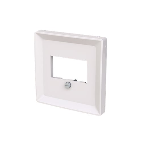 ZONI Dæksel for USB/HDMI/VGA indsats, hvid