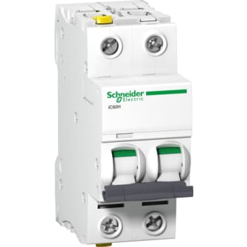 Acti9 iC60H 2P 25A Dobbelt terminal C-karakteristik 10/16kA 230V Bredde 36mm