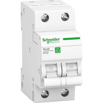 Resi9 Automatsikring C 16A 2P, bolig, 60898, 6kA