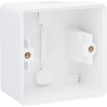 Underlag 1-modul IP55 hvid