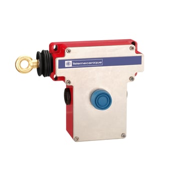 Wirenødstop V 70 m 2NC+2NO resetknap  XY2CE2C290