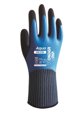 Aqua WG-318 vandtætte handsker - Str. XXL/11, Blå