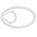 Fclip rørholder for rør i mur - max Ø60 mm - 50 stk.