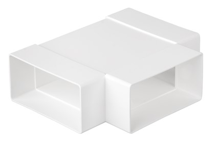 T-stykke - flad, 110x55mm