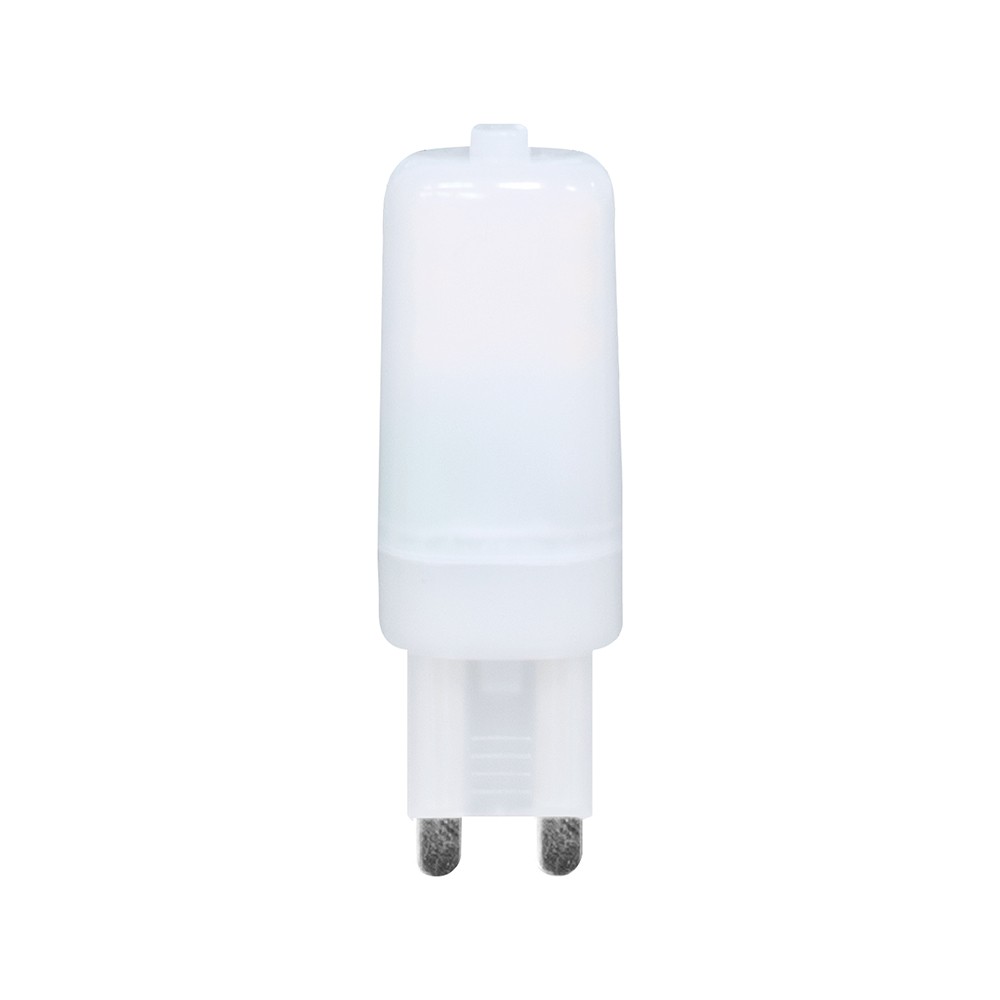 Vt-11033 LED 2,2W G9 Plast spotlys 3000K - Energibesparende lyskilde med 200lm i varmhvidt lys til G9 fatning